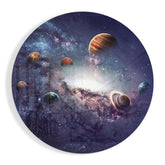 Planets Glass Wall Art.